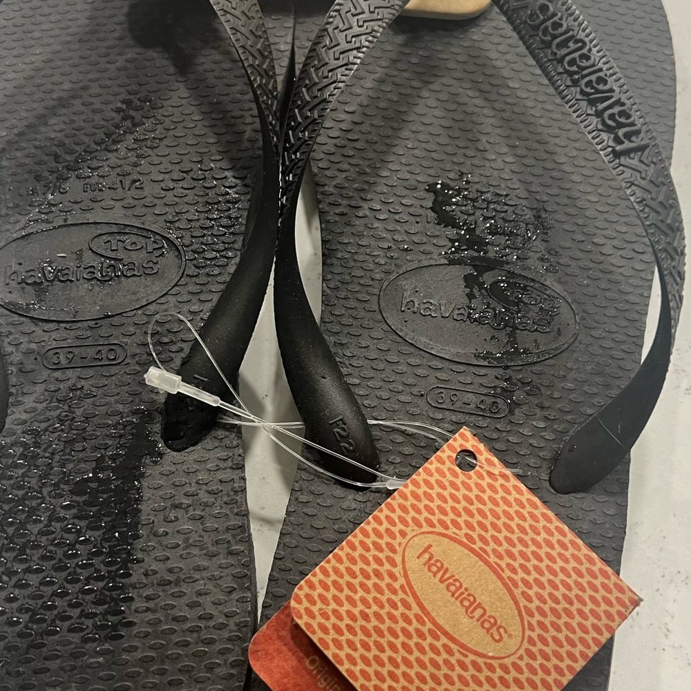 Havaianas Classic Black Sandals